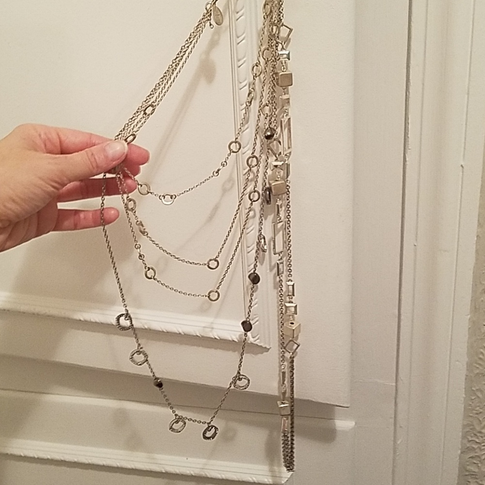 Three silver necklaces!!!